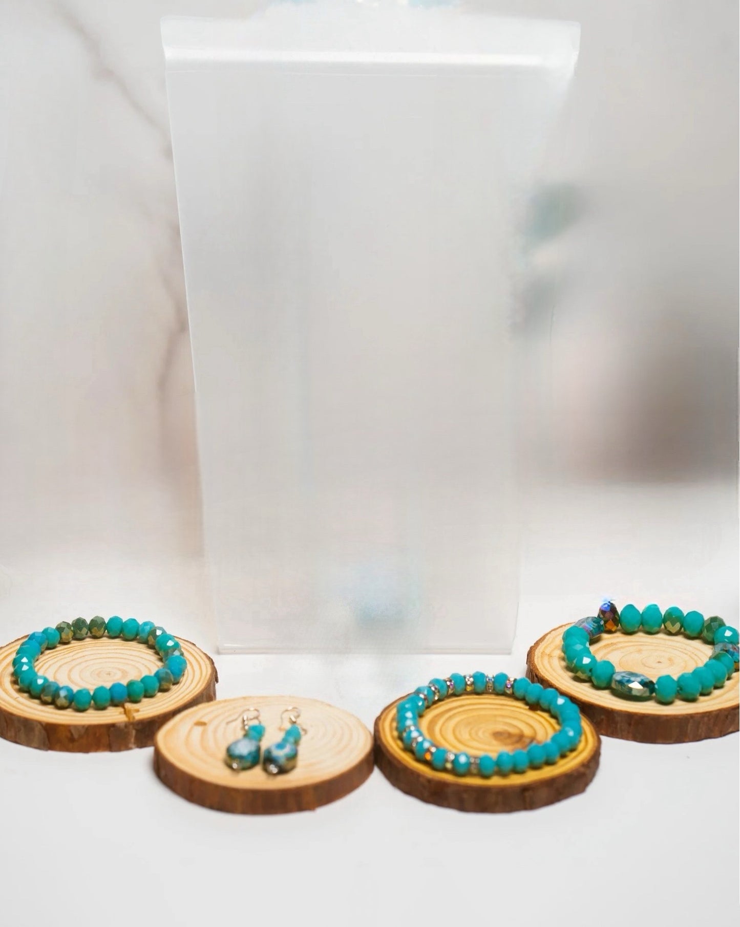 Turquoise and Gold Bracelets