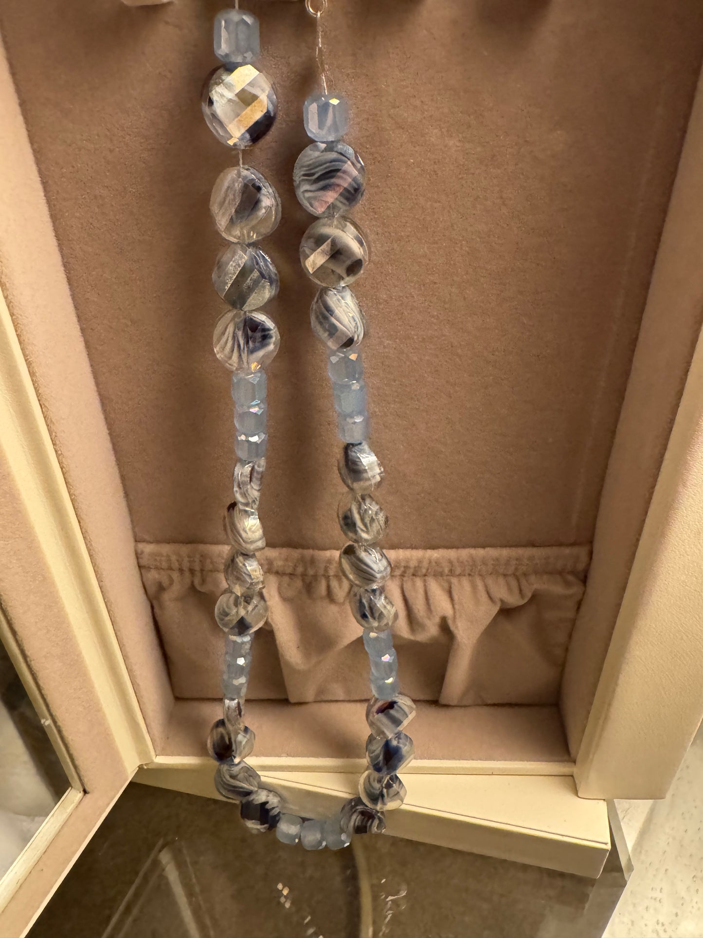 Sea blue necklace